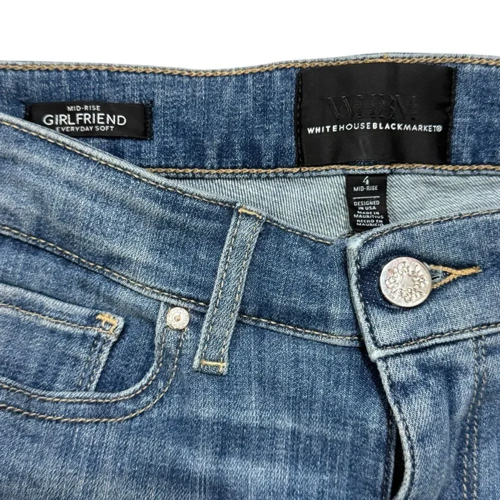 White House Black Market Girlfriend Skinny Jeans Women’s Size 4